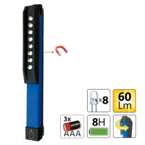 Jbm 52582 - MINI LINTERNA 8 LED''S IMANTADA (C)