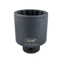 Jbm 11624 - VASO DE IMPACTO 12 CANTOS 1" 65MM