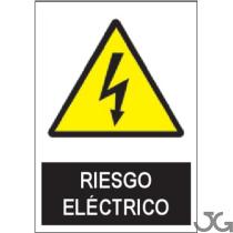 Julio García SA1000A4 - SEñAL DE RIESGO ELéCTRICO PE 21X29CM