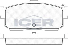 ICER 140876 - JUEGO PASTILLAS DE FRENO