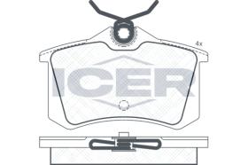 ICER 180967 - JUEGO PASTILLAS DE FRENO