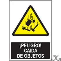 Julio García SA101740X30 - SEñAL -¡PELIGRO! CAIDA DE OBJETOS  - PE 40X30CM