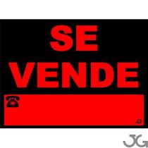Julio García 962 - CARTEL COMERCIAL -SE VENDE- 40X30CM