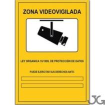 Julio García 990 - SEñAL PE ZONA VIDEOVIGILADA 21X29CM