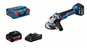 Bosch 06019J4007 - AMOLADORA  18V. GWS18V-10+4.0AH+L-BO