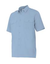 Velilla P532-5-L- - CAMISA MANGA CORTA CON GALONERAS SERIE 532