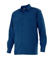 Velilla P530-1-L- - CAMISA MANGA LARGA CON GALONERAS SERIE 530