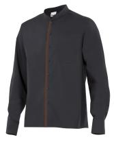 Velilla VPLISTAN-0/49-L- - CAMISA CUELLO MAO M/L CON VIVO SERIE PLISTAN