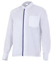 Velilla VPLISTAN-7/1-L- - CAMISA CUELLO MAO M/L CON VIVO SERIE PLISTAN