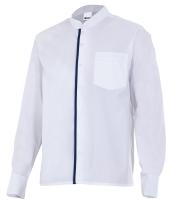 Velilla VPLISTAN-7/9-L- - CAMISA CUELLO MAO M/L CON VIVO SERIE PLISTAN