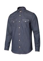 Velilla P405006S-63-L- - CAMISA DENIM STRETCH MANGA LARGA HOMBRE SERIE 405006S