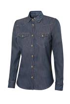 Velilla P405007S-63-L- - CAMISA DENIM STRETCH MANGA LARGA MUJER SERIE 405007S