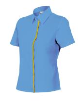 Velilla VP538-5/17-L- - CAMISA MUJER ENTALLADA DE MANGA CORTA SERIE P538