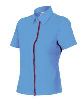 Velilla VP538-5/18-L- - CAMISA MUJER ENTALLADA DE MANGA CORTA SERIE P538