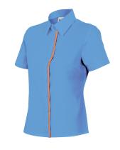 Velilla VP538-5/22-L- - CAMISA MUJER ENTALLADA DE MANGA CORTA SERIE P538