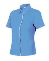 Velilla VP538-5/28-L- - CAMISA MUJER ENTALLADA DE MANGA CORTA SERIE P538