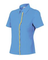 Velilla VP538-5/43-L- - CAMISA MUJER ENTALLADA DE MANGA CORTA SERIE P538