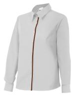 Velilla VP539-7/49-L- - CAMISA MUJER ENTALLADA DE MANGA LARGA SERIE P539