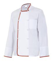 Velilla VP434-7/12-44- - CHAQUETA COCINERO MANGA LARGA SERIE P434