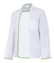 Velilla VP434-7/25-44- - CHAQUETA COCINERO MANGA LARGA SERIE P434