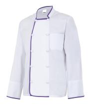 Velilla VP434-7/26-44- - CHAQUETA COCINERO MANGA LARGA SERIE P434