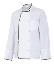 Velilla VP434-7/3-44- - CHAQUETA COCINERO MANGA LARGA SERIE P434