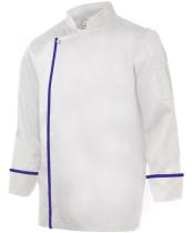 Velilla VP405202TC-7/1-46- - CHAQUETA COCINERO TC BICOLOR SERIE P405202TC