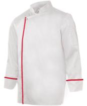 Velilla VP405202TC-7/12-46- - CHAQUETA COCINERO TC BICOLOR SERIE P405202TC