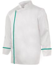 Velilla VP405202TC-7/2-46- - CHAQUETA COCINERO TC BICOLOR SERIE P405202TC