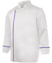 Velilla VP405202TC-7/26-46- - CHAQUETA COCINERO TC BICOLOR SERIE P405202TC