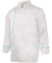 Velilla VP405202TC-7/28-46- - CHAQUETA COCINERO TC BICOLOR SERIE P405202TC