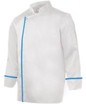 Velilla VP405202TC-7/5-46- - CHAQUETA COCINERO TC BICOLOR SERIE P405202TC