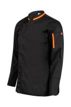 Velilla VPB405202TC0/B1-46- - CHAQUETA DE COCINA CON CREMALLERA HOMBRE SERIE PB405202TC