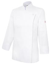 Velilla P405203TC-7-38- - CHAQUETA DE COCINA MUJER CON CREMALLERA SERIE 405203TC