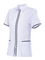Velilla VB590-7/8-0- - CHAQUETA SEMI ENTALLADA DE MANGA CORTA SERIE B590