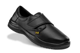 Fal Seguridad 120203 - ZAPATO BARCELONA VELCRO NEGRO