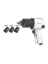 Ingco AIW12562 - PISTOLA IMPACTO 1/2" 140L/MIN