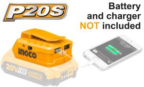 Ingco CUCLI2001 - CARGADOR USB 20V
