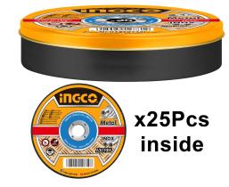 Ingco MCD121155 - DISCO CORTE METAL  INOX  10 U.