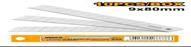 Ingco HKNSB0901 - RECAMBIO 10 CUCHILLAS CUTTER 9X80MM