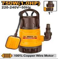 Ingco SPD7508 - ELECTROBOMBA SUMERGIBLE 750W(1,0HP)