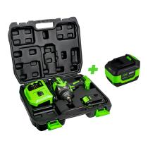 Jbm PROMO60044C - PISTOLA  IMPACTO BRUSHLESS 1/2" C/MALETÍN + BAT.
