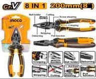 Ingco HMFCP28200 - ALICATE MULTI-FUNCION 8 EN 1 200MM