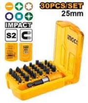 Ingco AKSD68303 - JGO PUNTAS ATORNILLDOR IMPACTO 25MM 30 PCS