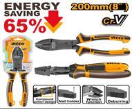 Ingco HCCP58200 - ALICATE UNIVERSAL PLUS 200MM