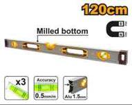 Ingco HSL38120M - NIVEL ALUMINIO 120CM