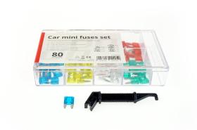 AMIO 02225 - FUSIBLES MINI CAJA 80 UNIDS MIX