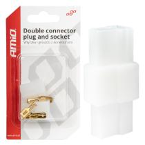 AMIO 03512 - CONECTOR CON TERMINALES MACHO/HEMBRA AMIO-03512