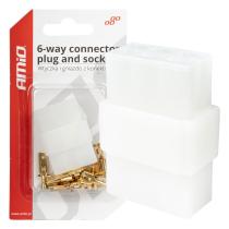 AMIO 03515 - CONECTOR CON TERMINALES MACHO/HEMBRA AMIO-03515