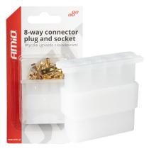 AMIO 03516 - CONECTOR CON TERMINALES MACHO/HEMBRA AMIO-03516
